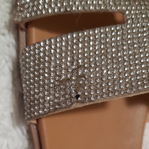 Elegant Silver Slide Sandals by [Brand] - Picture 7 of 7